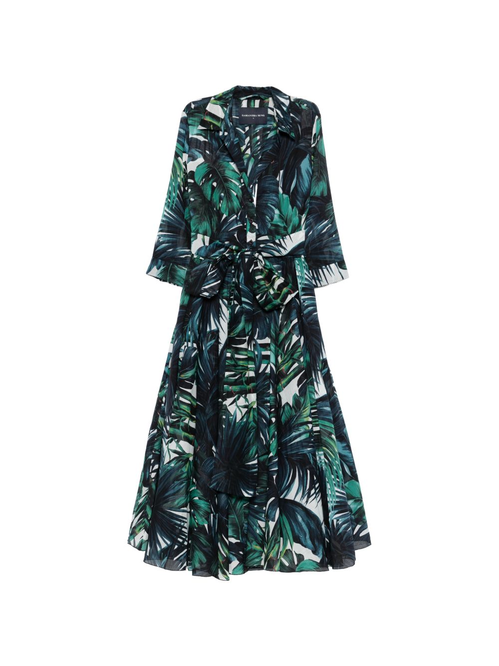 Aster cotton midi dress