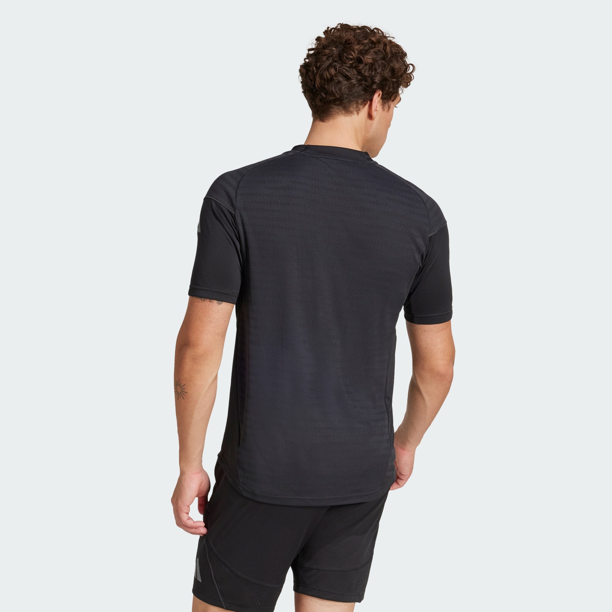 Adidas Performance Mens Tiro 25 Pro Training Jersey - Black - X-Sma
