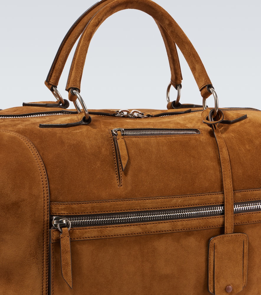 Métier Vagabond suede duffel bag