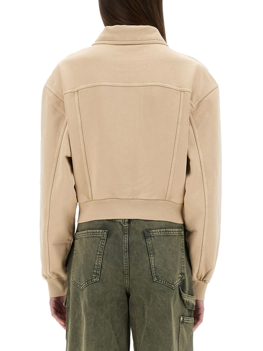 Moschino - "utility" jacket with chest pockets and collared neck