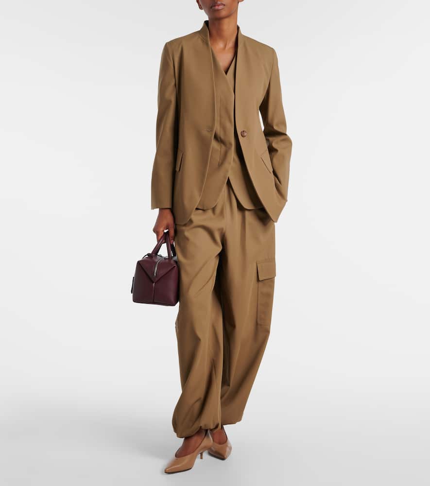 Segnale cotton twill blazer