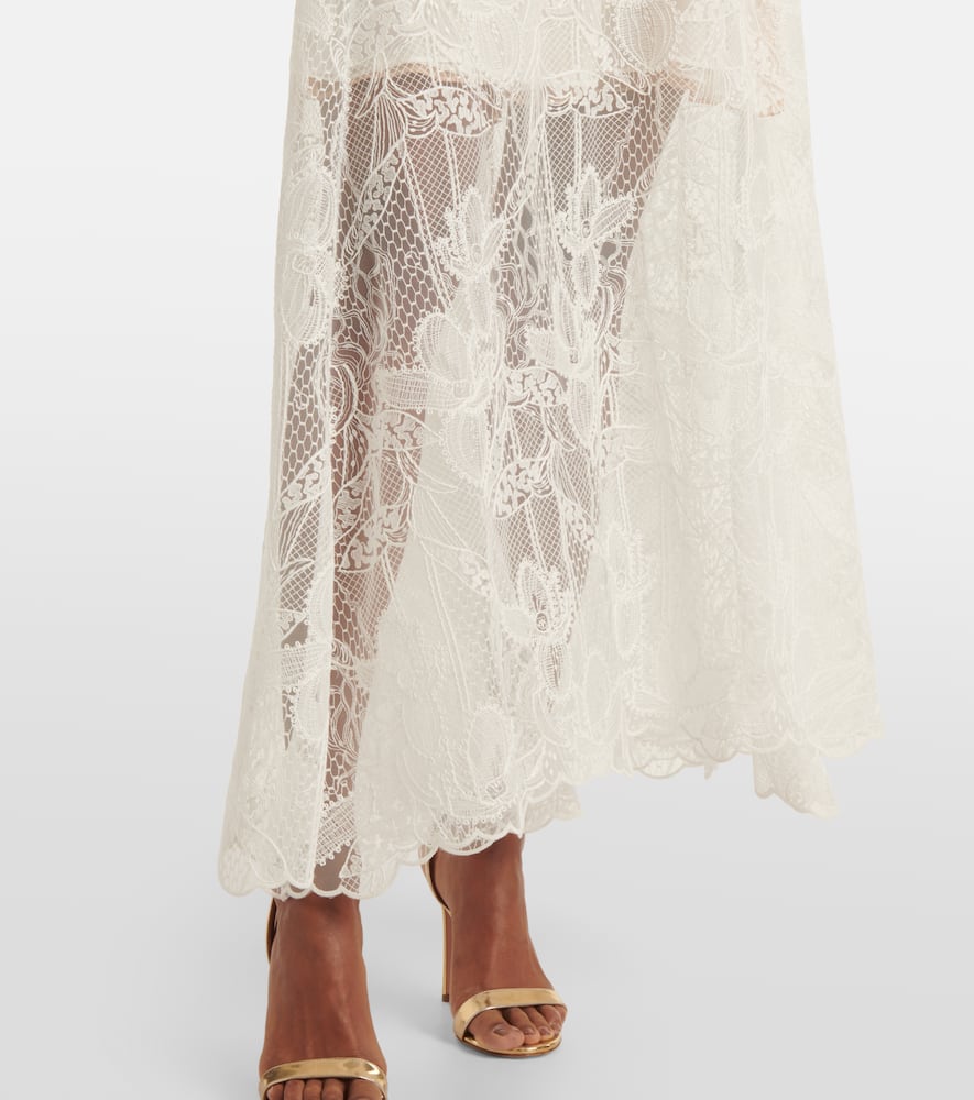 Lace gown