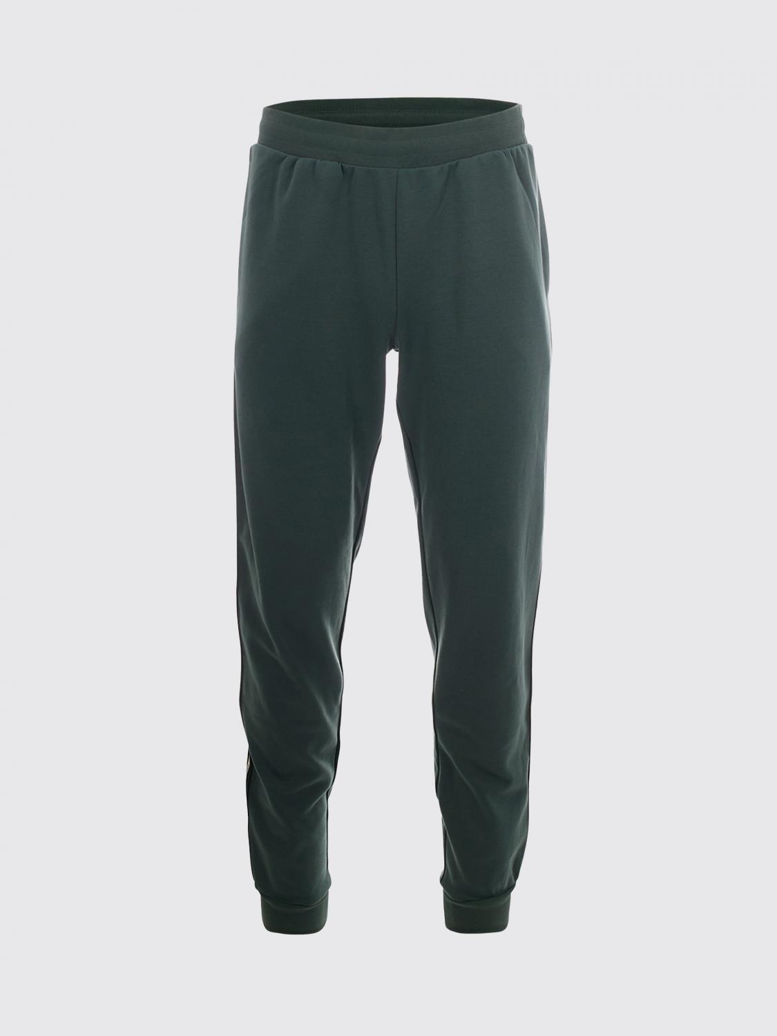 Pants Men color Green