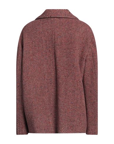 Woman Coat Brick