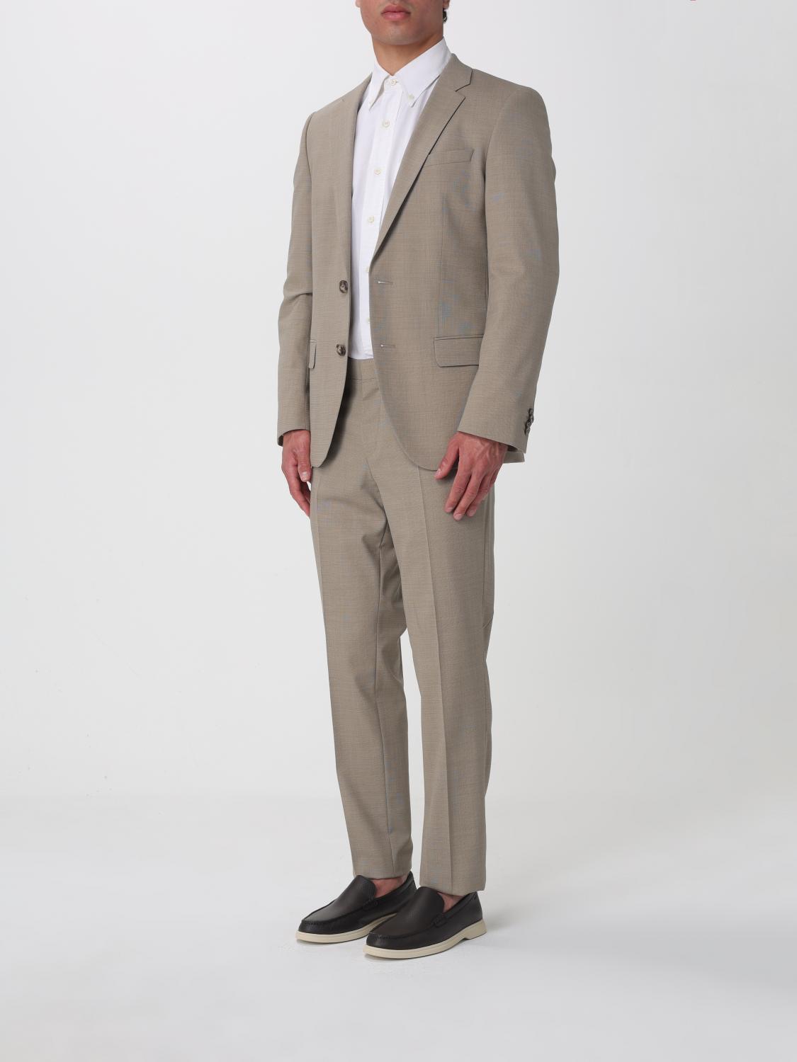 Suit Men color Beige