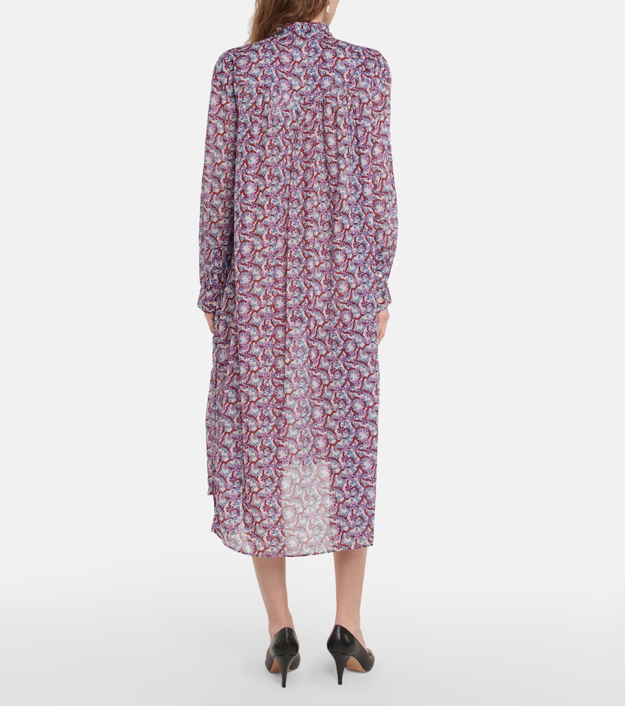 Marant Etoile Eliane floral-print cotton midi dress