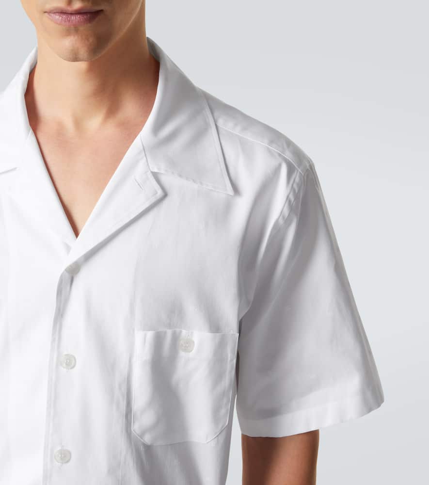 Cotton bowling shirt