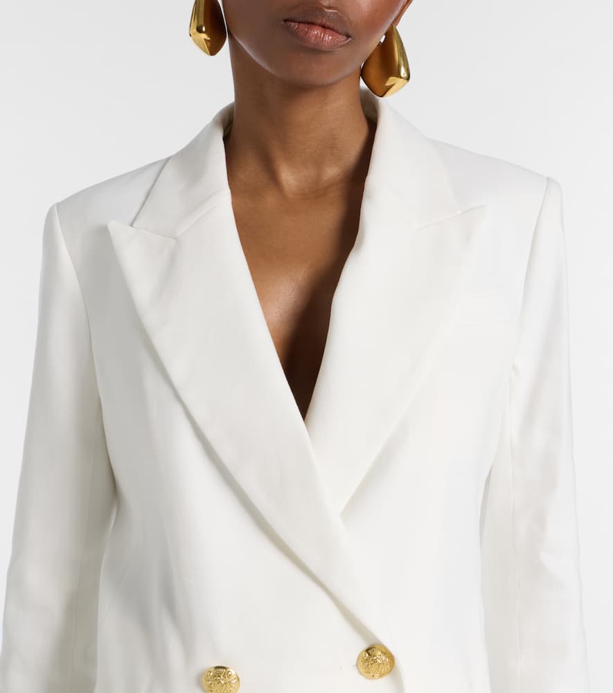 Dale linen-blend blazer