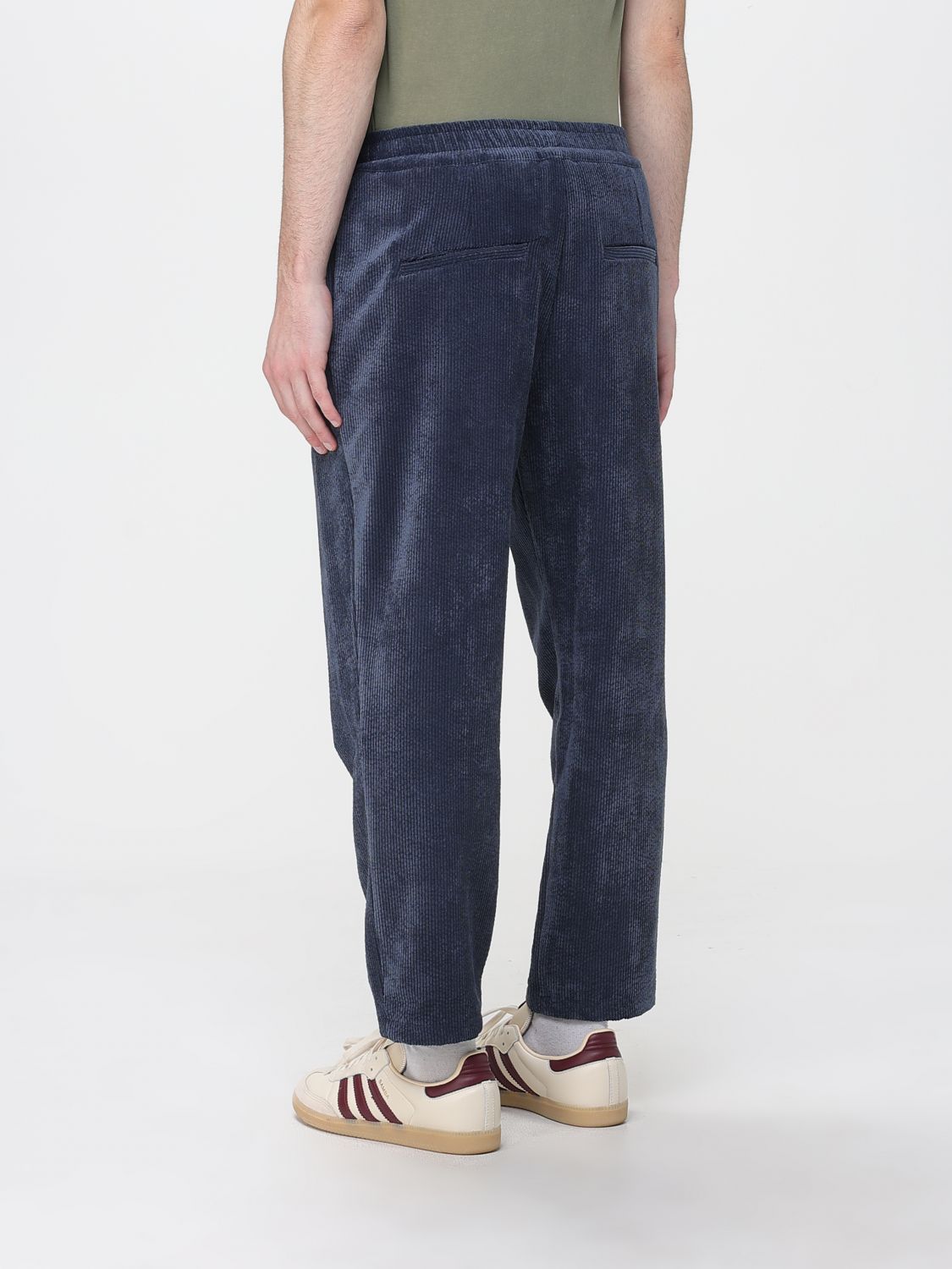 Pants Men color Blue