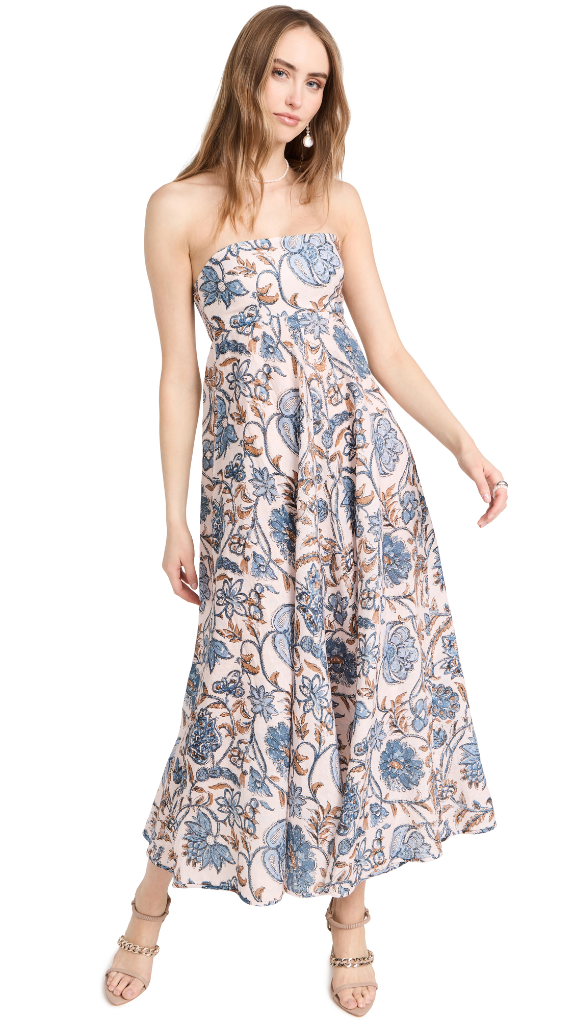 Vitali Bandeau Midi Dress