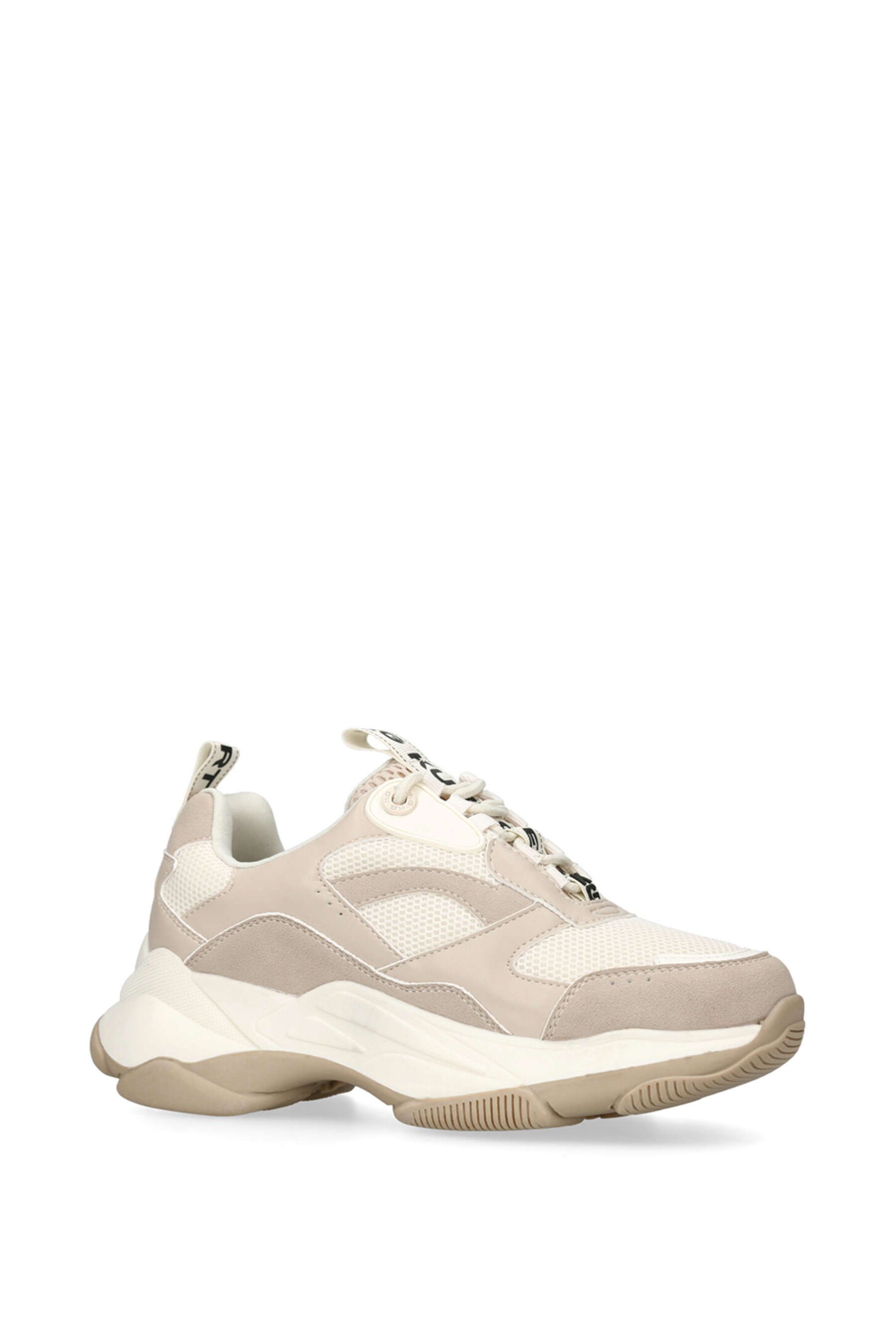 KG Kurt Geiger Women's 'Lila Lace Up' Trainers in Crea