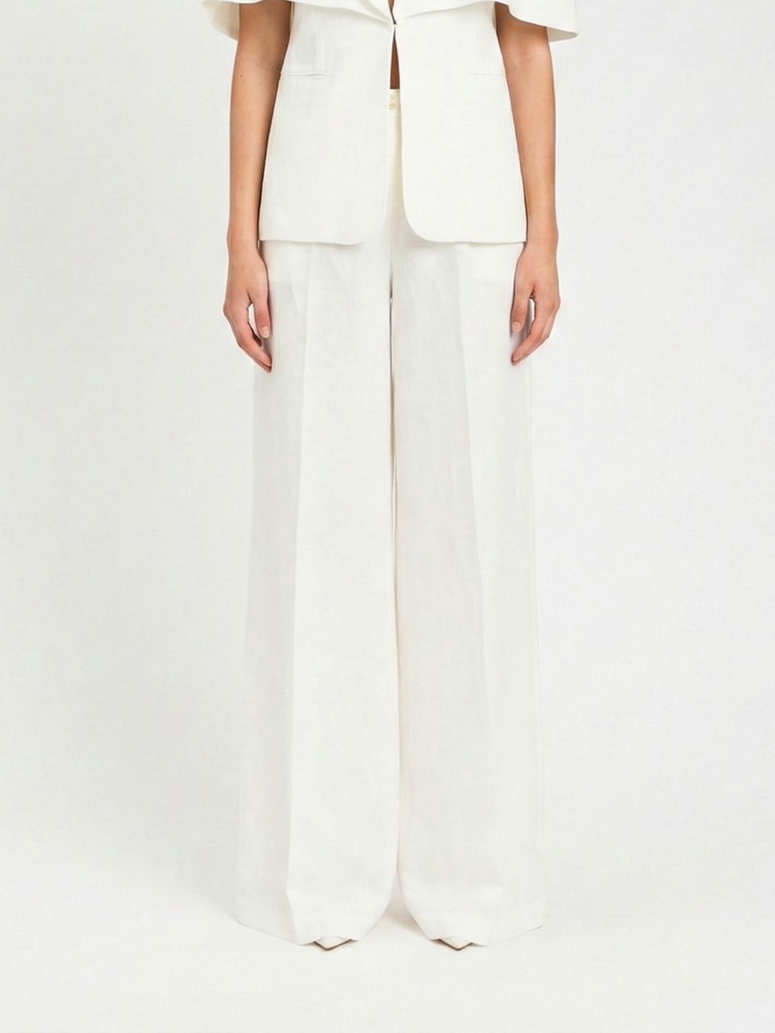 Pants Woman color White