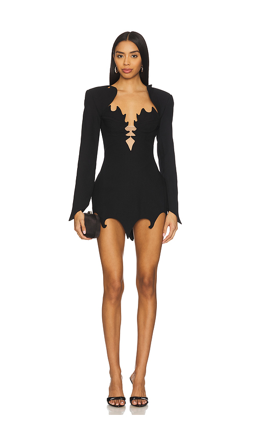 The Dolls House Aurora Mini Dress in Black. XS. Also in L