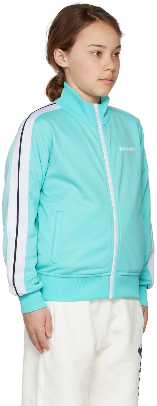 Kids Blue Classic Logo Track Jacket