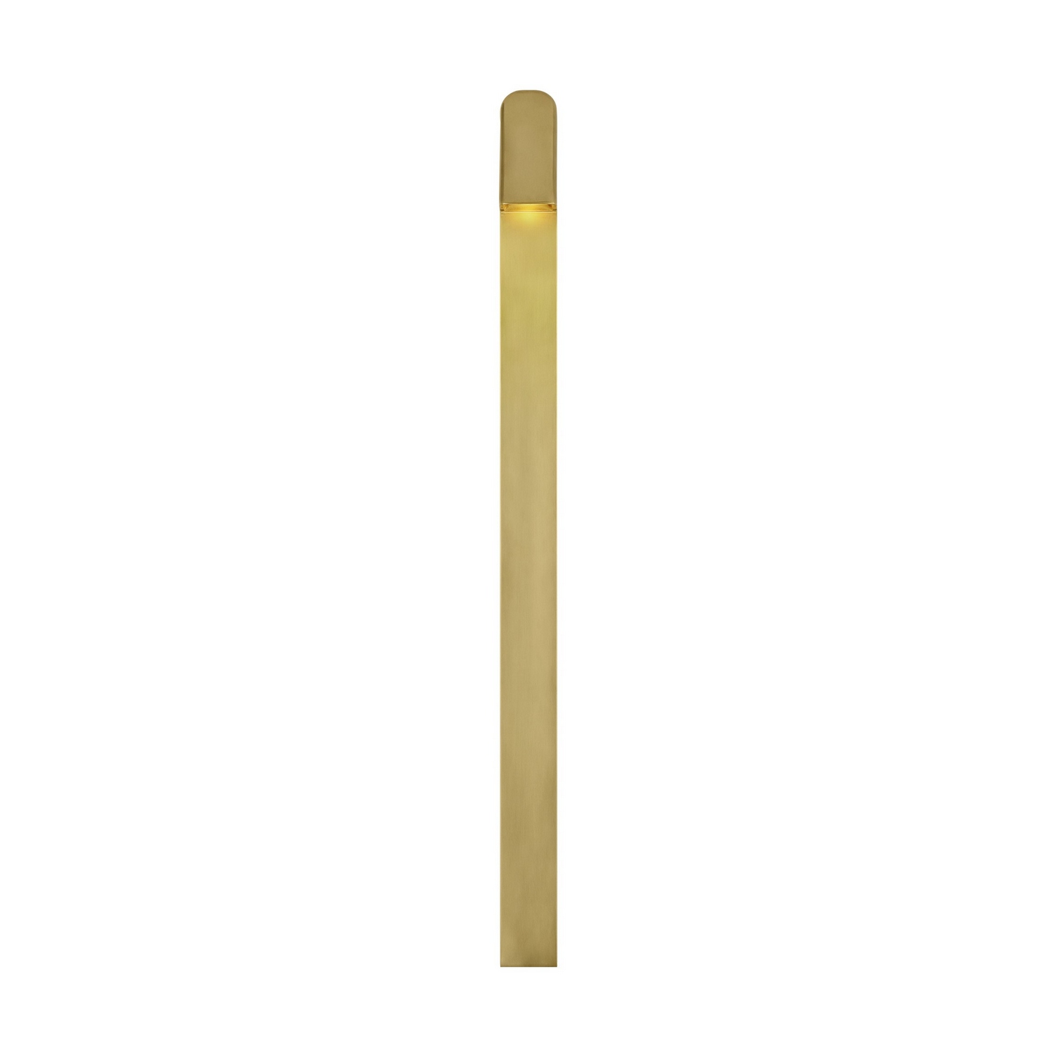 Hand-Rubbed Antique Brass LED Outdoor Wall Mount from the Froler Collection
