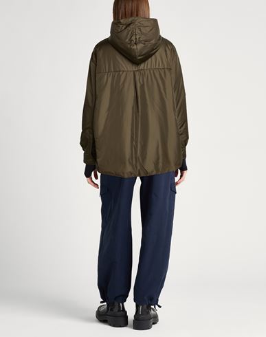 Woman Jacket Khaki Size S Polyamide