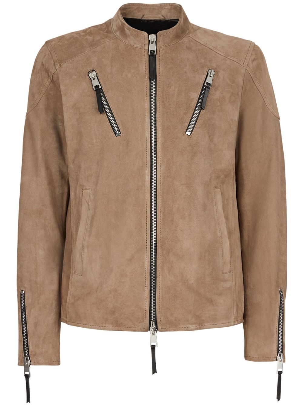 Kian suede jacket - Brown