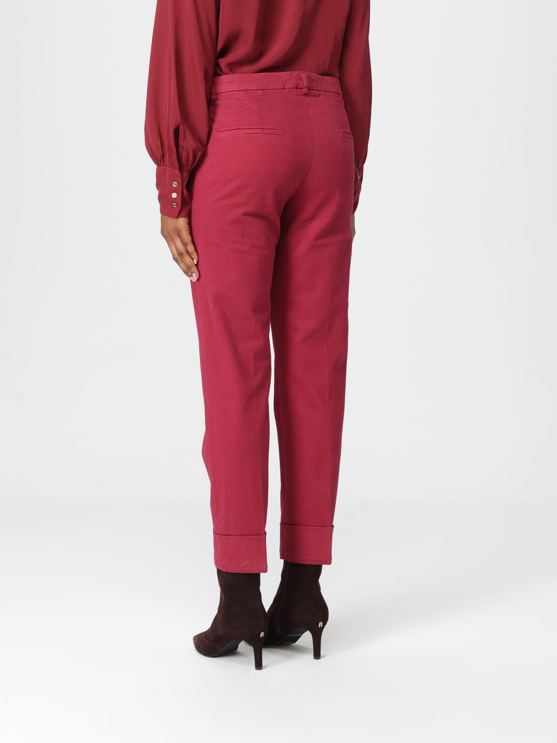 Pants Woman color Red
