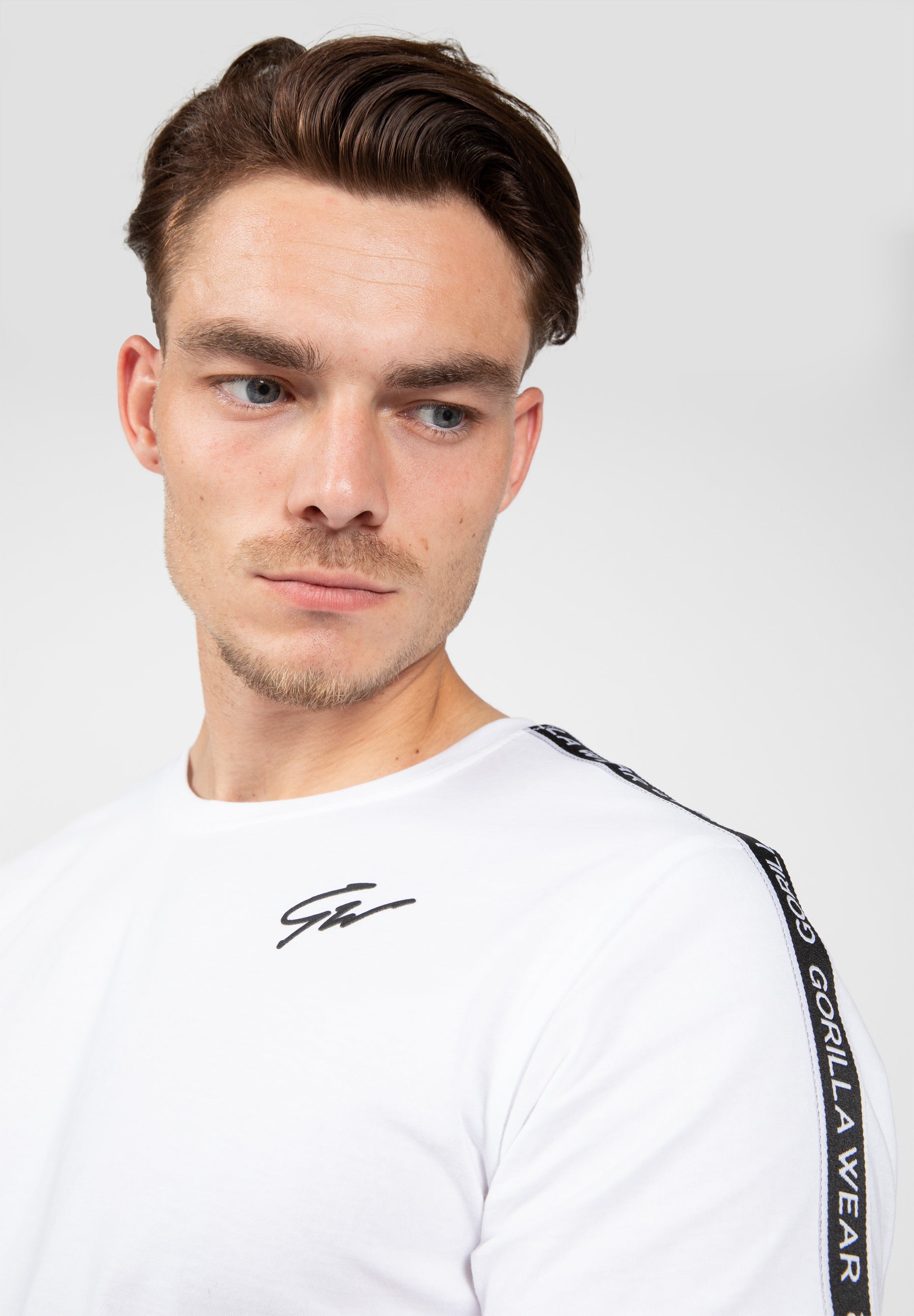 Chester T-shirt - White/Black