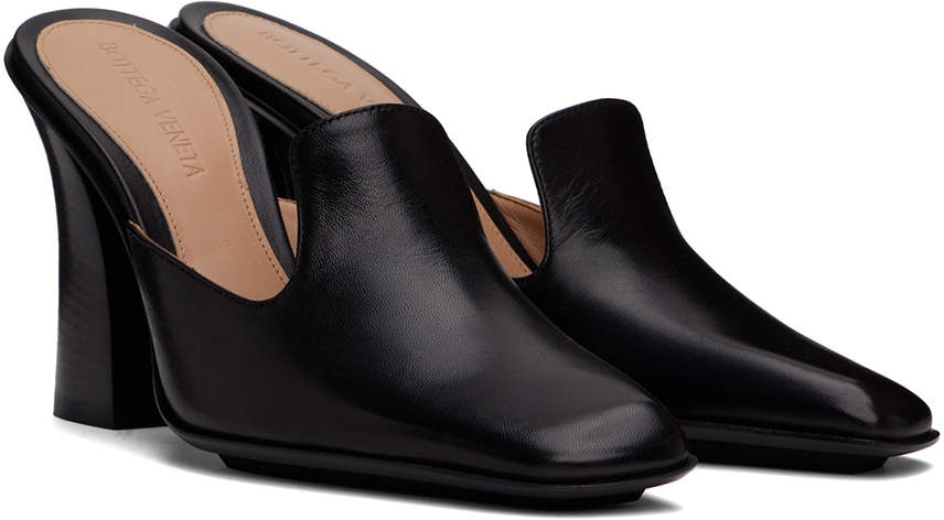 Bottega Veneta Black Step San Marco Mules