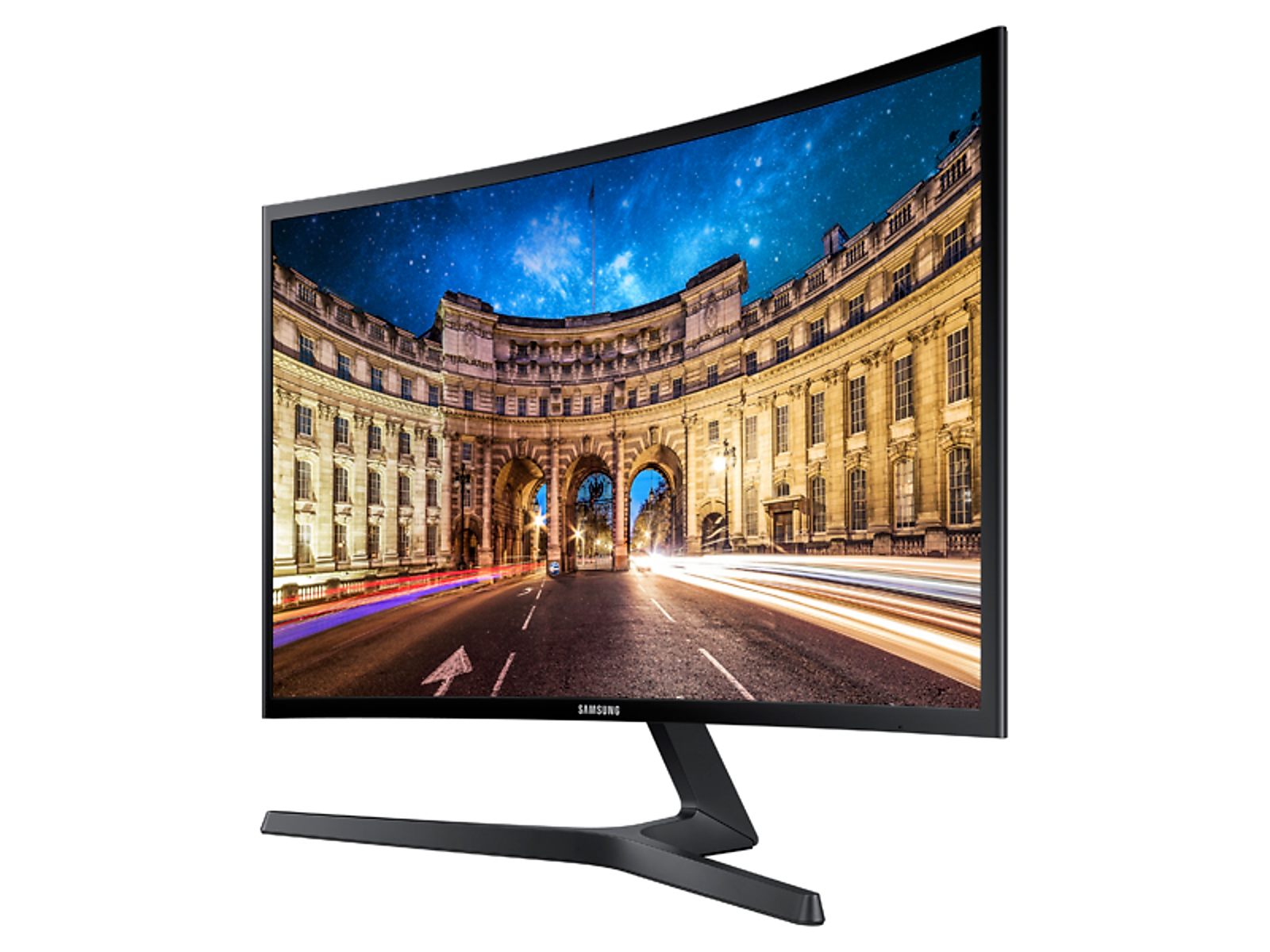 27" CF39 FHD AMD FreeSync Curved Monitor with Super Slim Design in black, glossy(LC27F398FWNXZA)