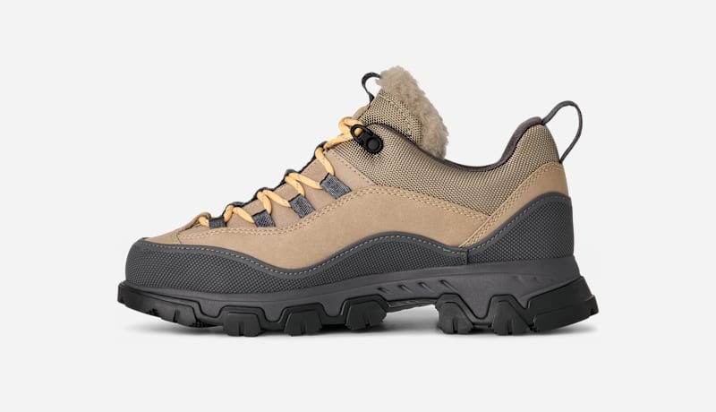 ® Women's MetroTrek Hiker Leather Shoes in Cobble Grey