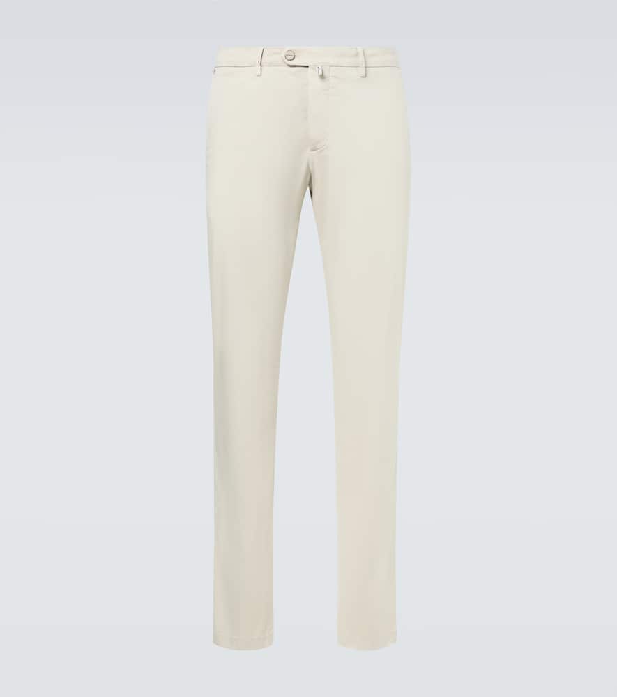Cotton-blend chinos
