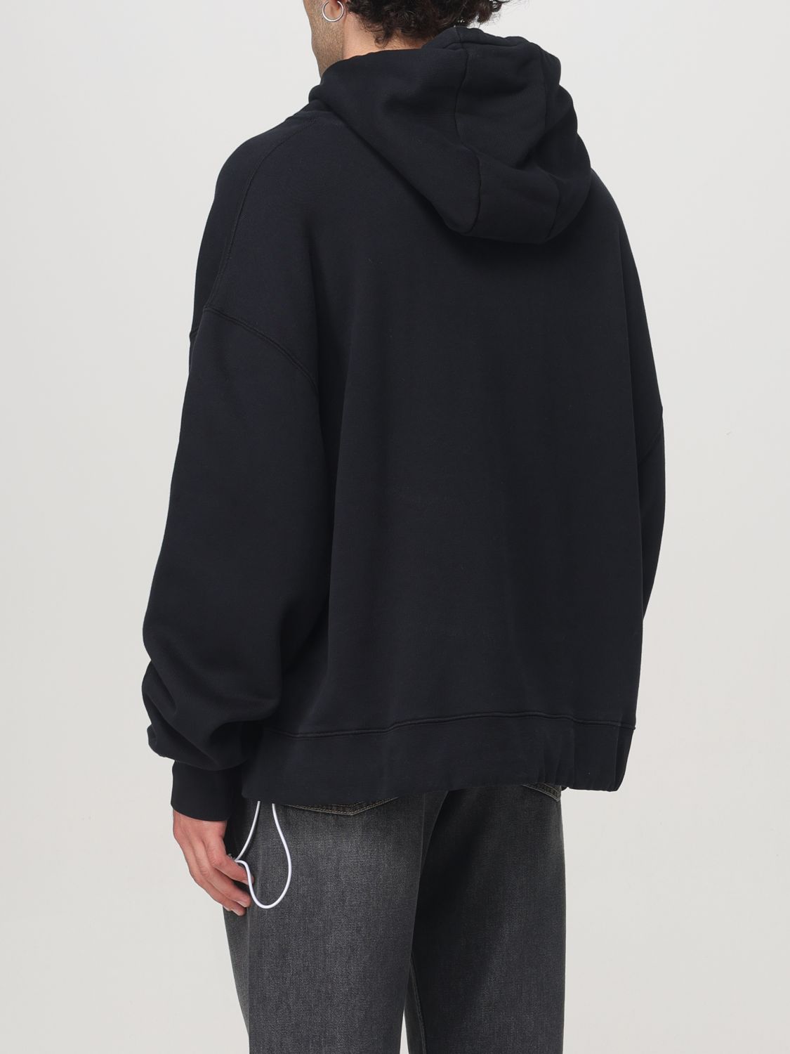 Sweatshirt Men color Black