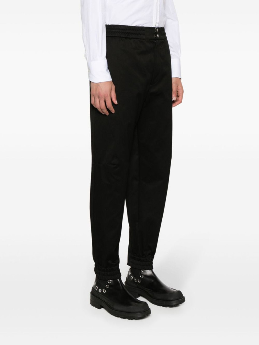 Mid-rise Tapered-leg Trousers
