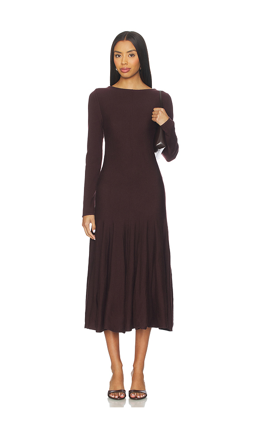 ASTR the Label Doreyda Sweater Dress in Eggplant. XL also in L, M