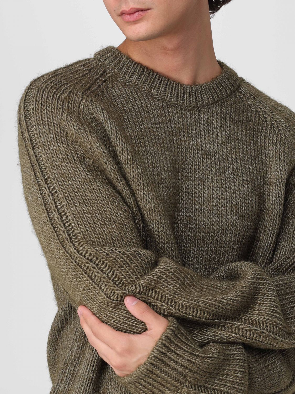 Sweater Men color Olive