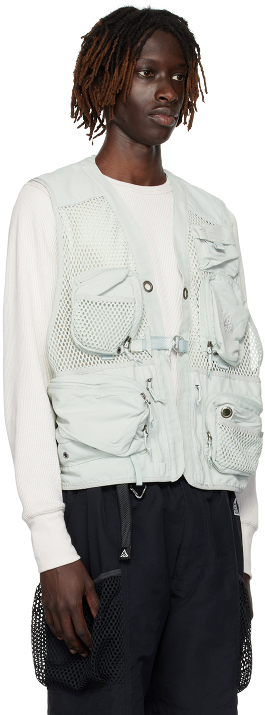 Gray Buttles Vest