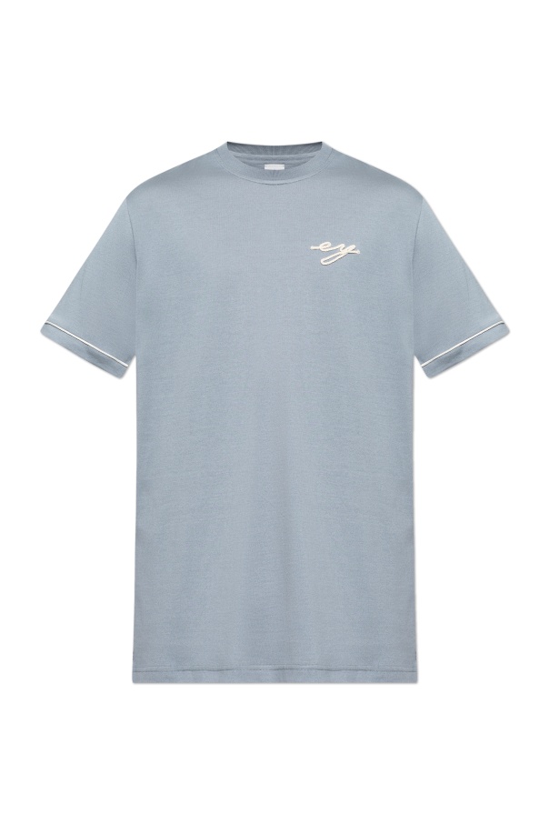 Logo-embroidered T-shirt