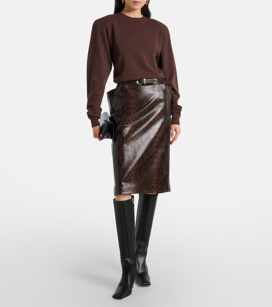 Cashmere and wool sweater