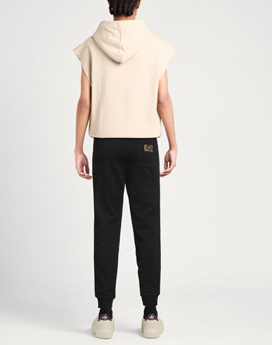 Man Pants Black Size XXS Cotton, Polyester