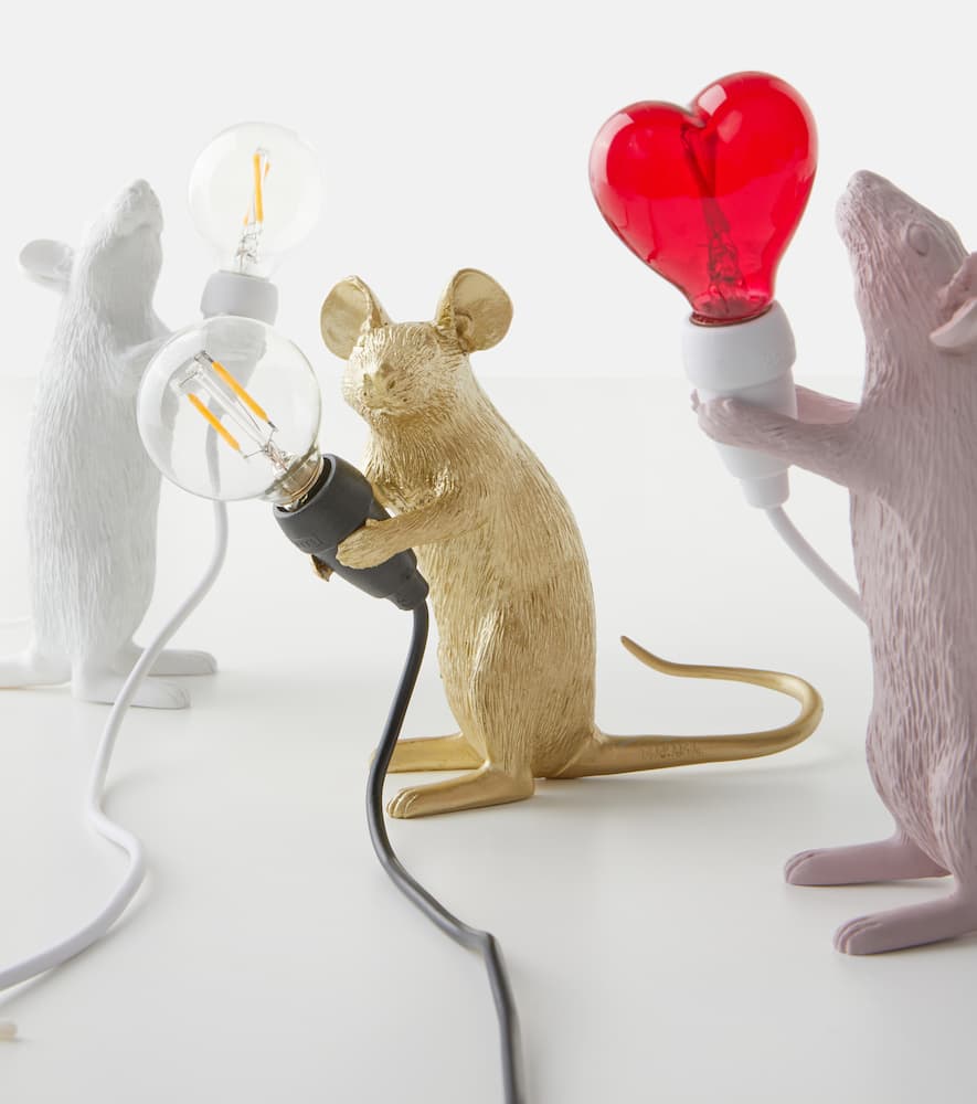 Seletti Mouse lamp by Marcantonio Raimondi Malerba, EU and USB plug