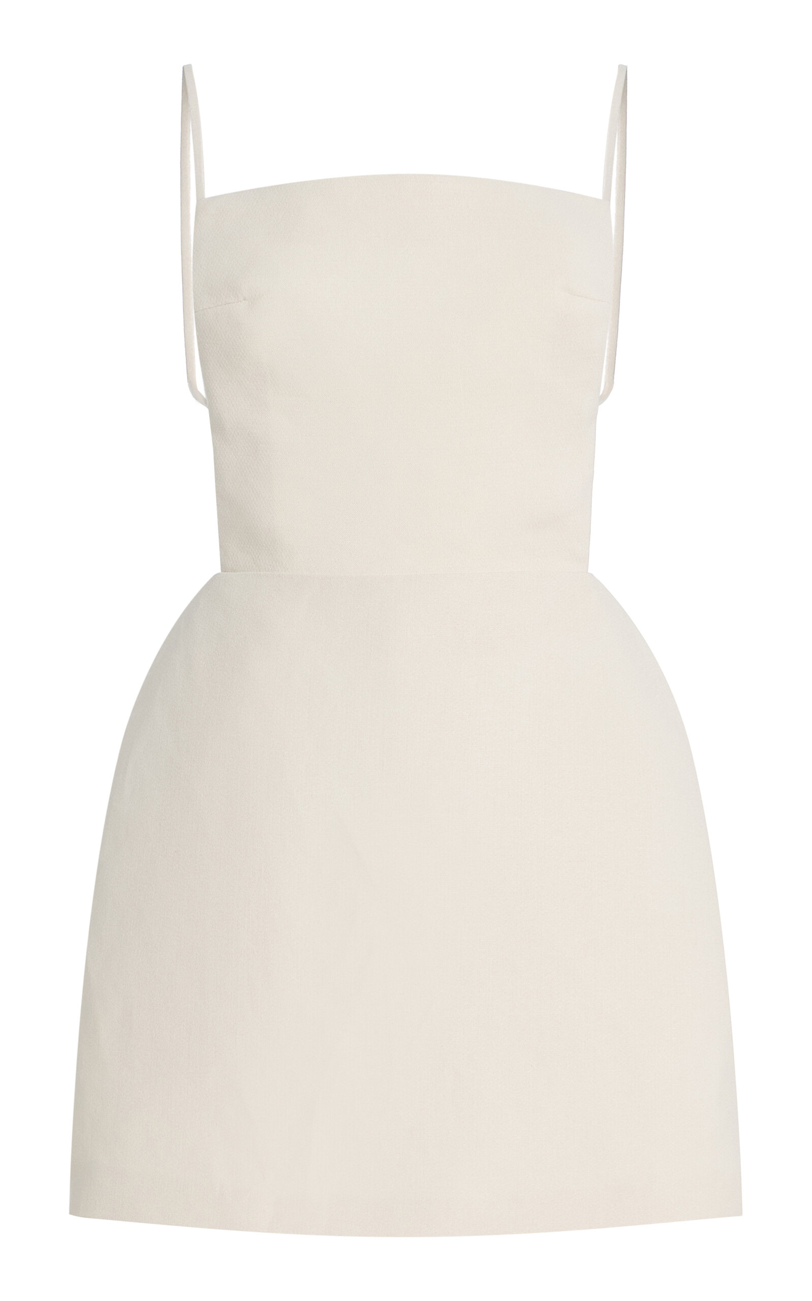 Henrietta Apron Silk Blend Mini Dress
