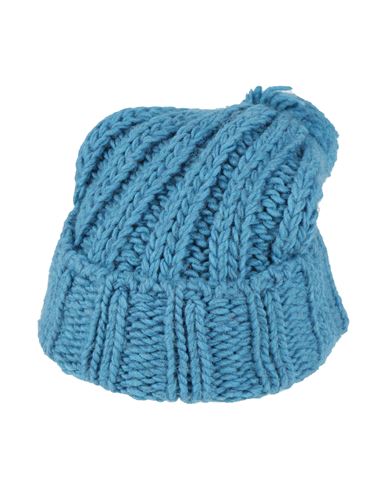 Peuterey. plurals Woman Hat Azure Size S Acrylic, Wool, Alpaca wool
