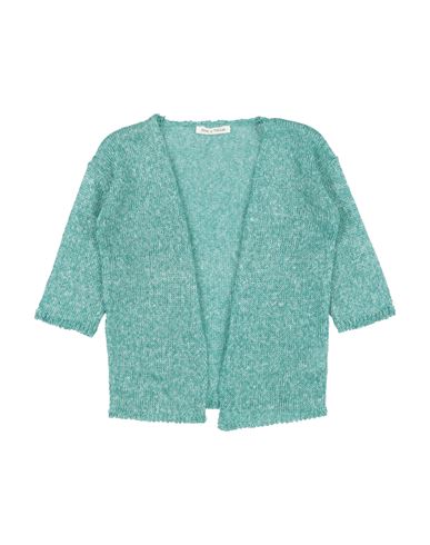 Kid Girl Cardigan Emerald green