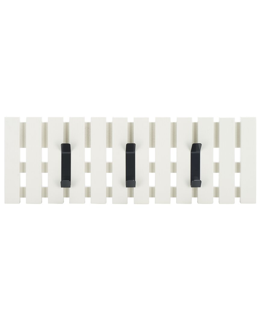 Cato 3-Hook Wall Mount Coat Rack