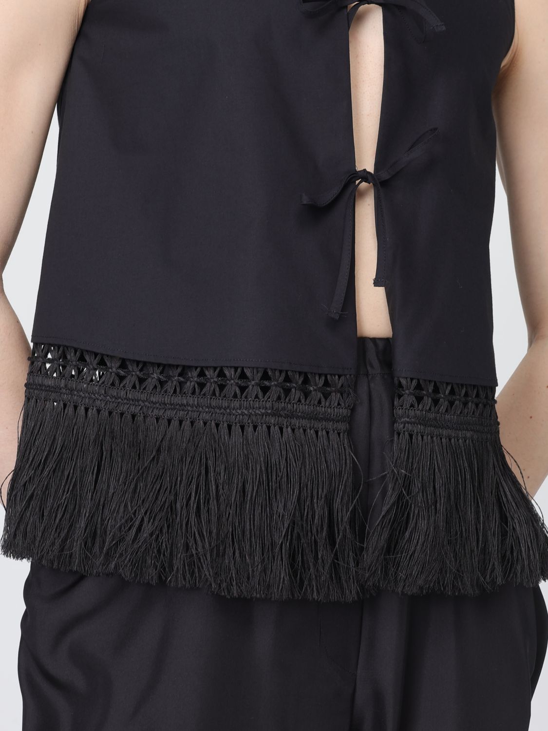 Waistcoat Woman color Black
