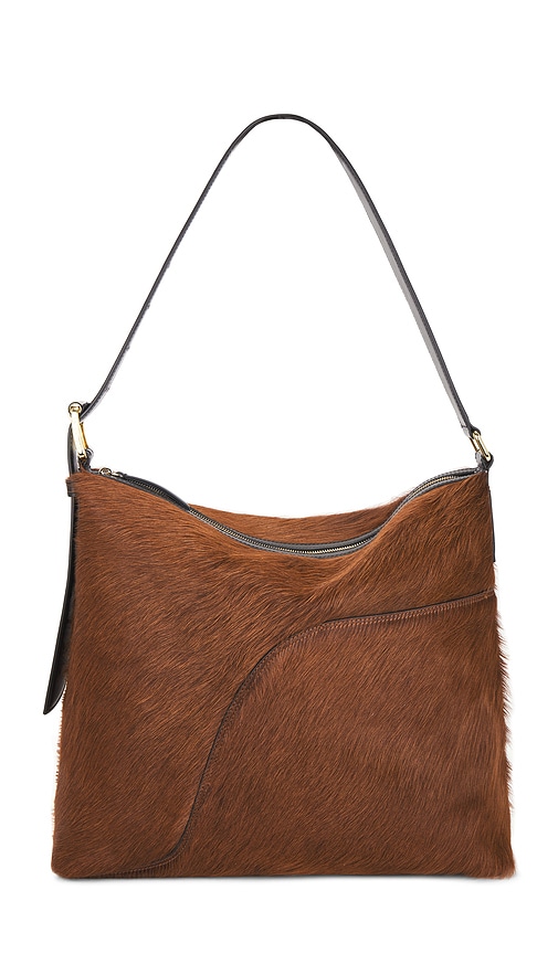 ATP Atelier Bassano Hobo Bag in Cannella & Black. a