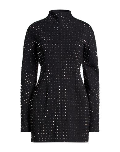 Woman Mini dress Black Size XS Polyamide, Elastane