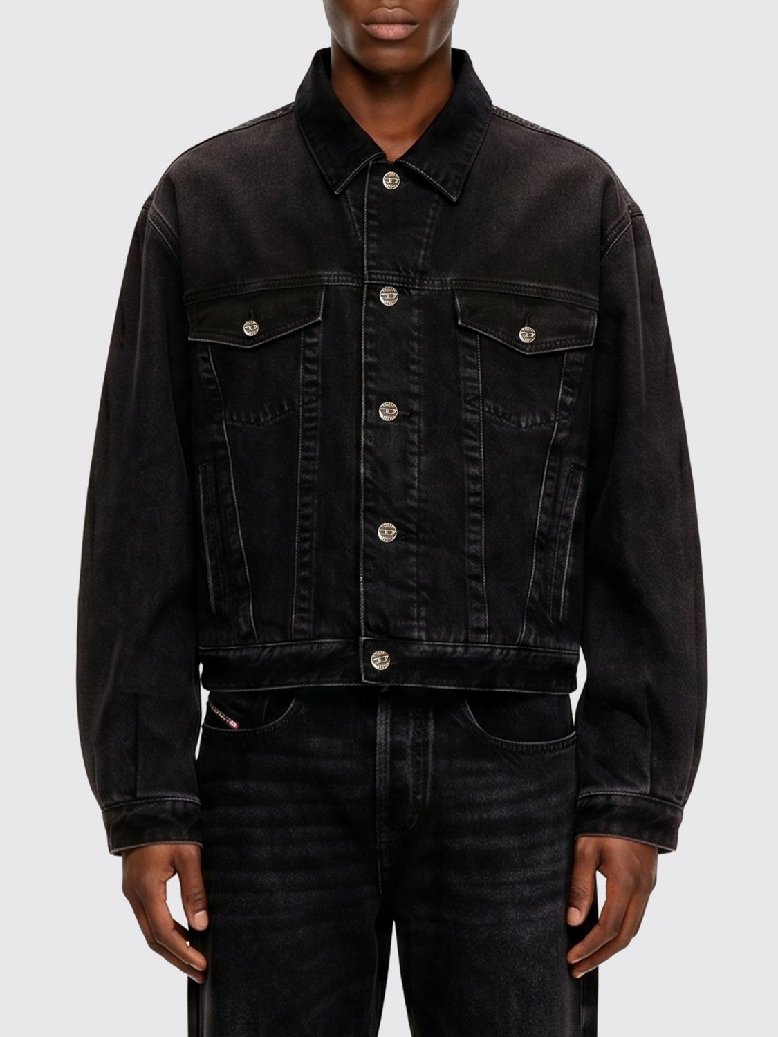 Jacket Men color Black