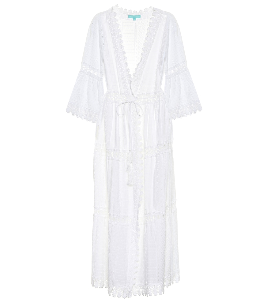Melissa Odabash Robbi cotton-lace kaftan