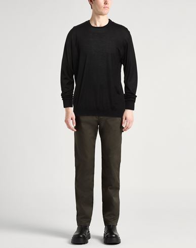 Selezione Man Sweater Black Size XXL Merino Wool, Silk