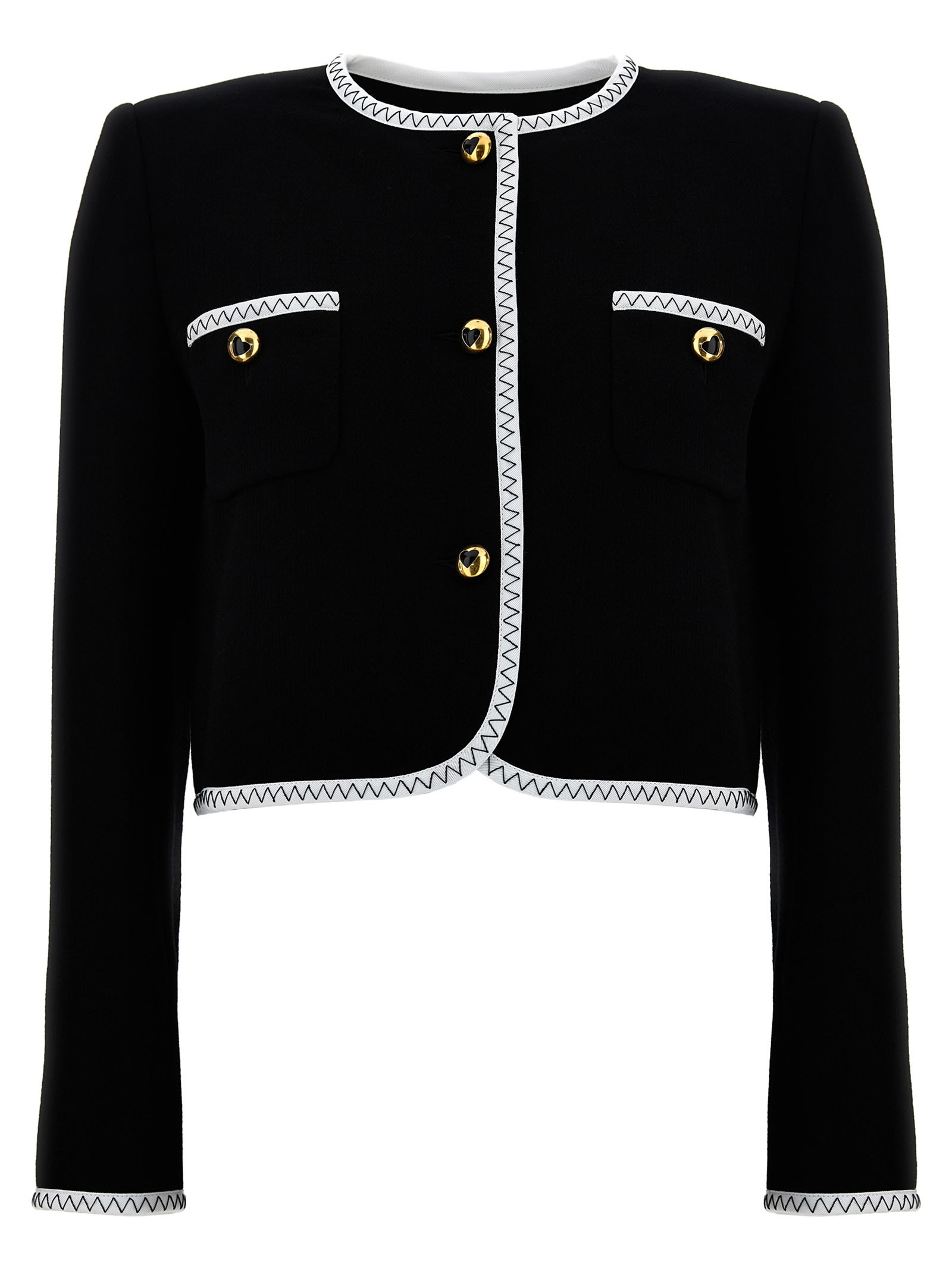 Crepe Short Jacket