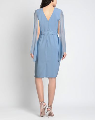 Camilla Milano Woman Midi dress Light blue Size 6 Polyester, Elastane