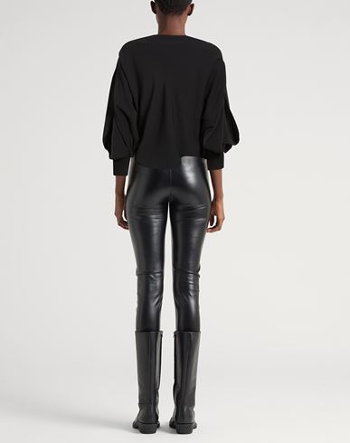 Woman Top Black Size 2 Recycled polyester