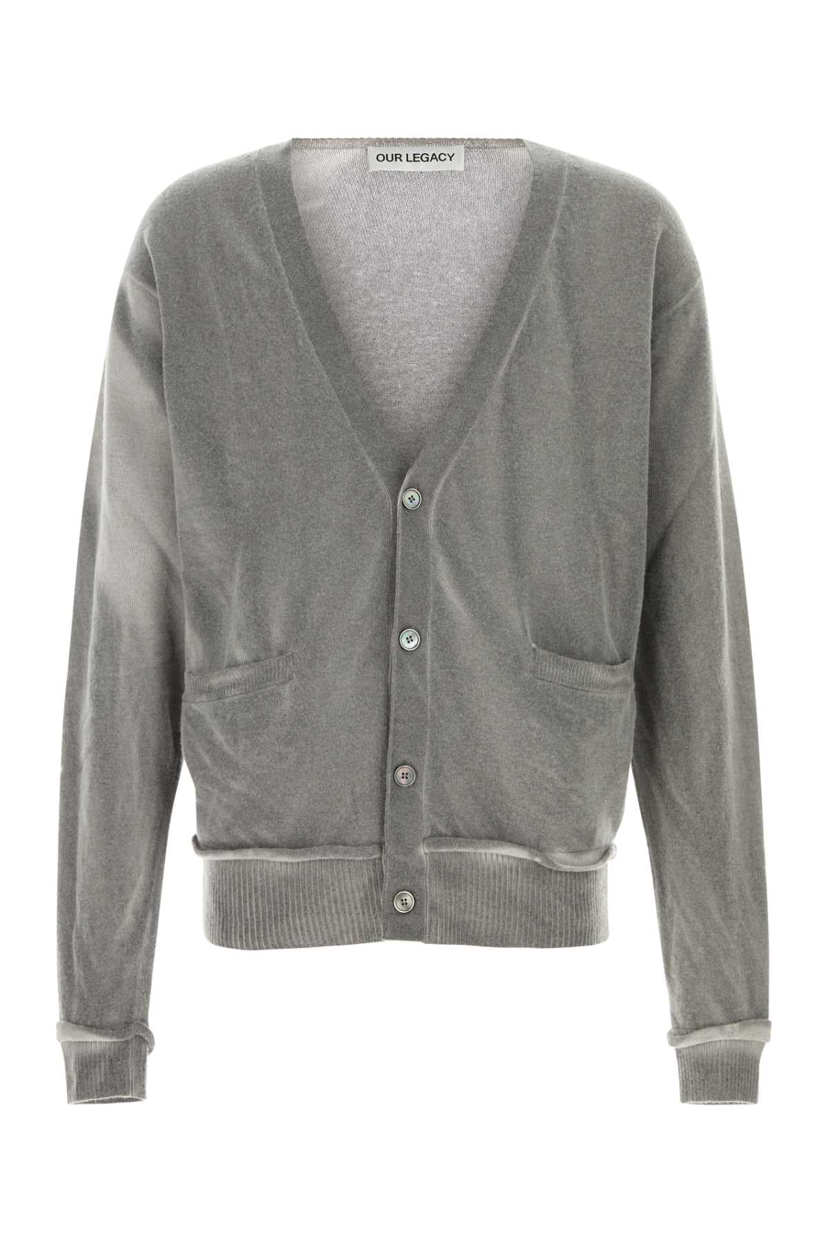 Parallel Cardigan — Gray